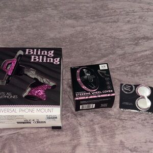 Hobby Lobby Bling Bling Universal Phone Mount - Pink and Black